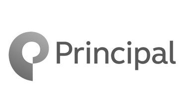 Principal Financial Logo Grayscale