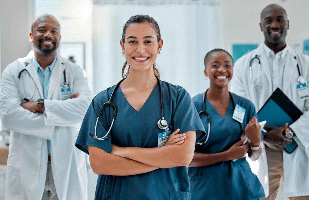 Group of Diverse Doctors