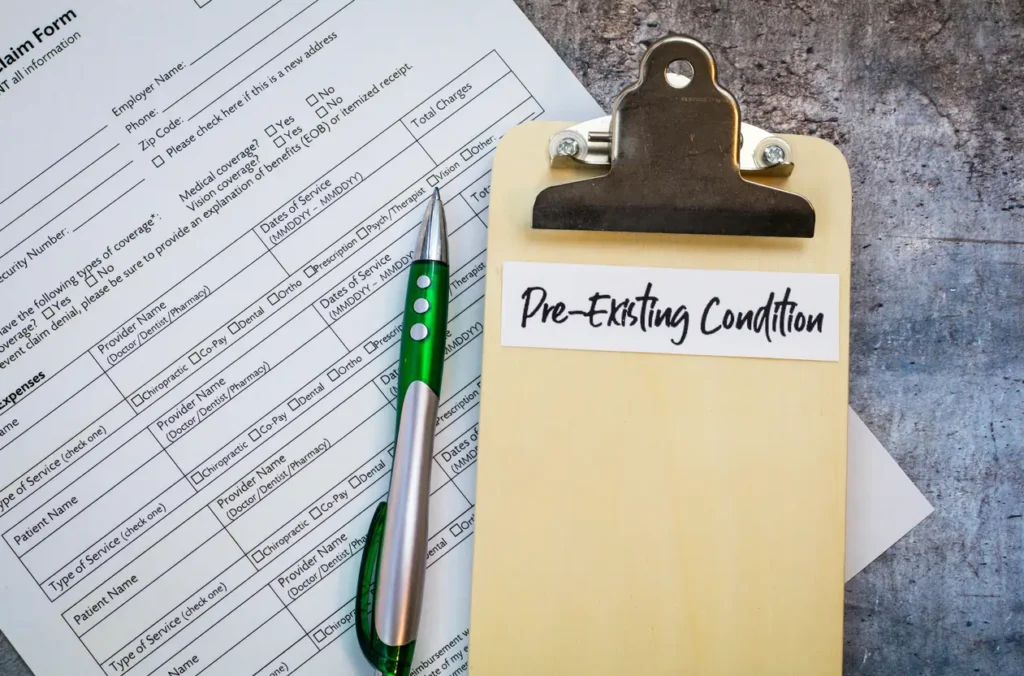can i get disability insurance if i have a pre-existing condition