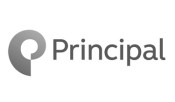 Principal Financial Logo Grayscale
