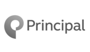 Principal Financial Logo Grayscale